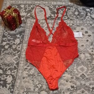 Auden Red Lace Chemise